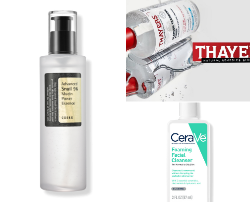 Glowy Skincare Essentials— Combination Skin cover photo collage