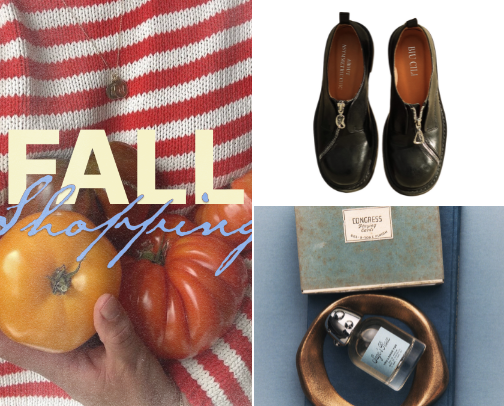 fall shopping list 🧣 cover photo collage