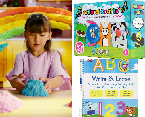 Toddler Activity Favorites- Art, Sensory, Learning, And Play 🖍️ cover photo collage