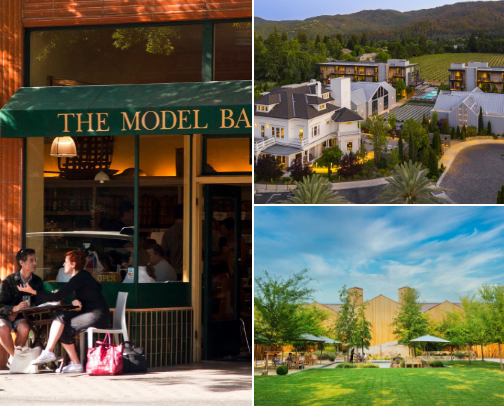 Wine Country - Napa, Yountville & St Helena cover photo collage