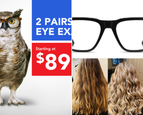 my eye doctor! cover photo collage