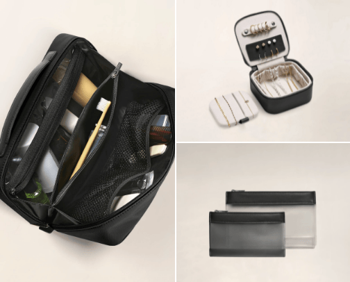 Travel must haves ✈️ cover photo collage