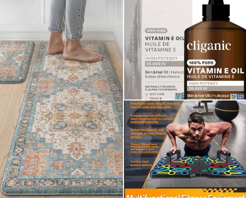 Amazon finds cover photo collage