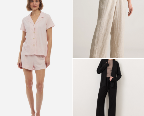 Organic Clothing for Women cover photo collage