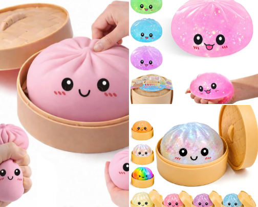 Squishies cover photo collage