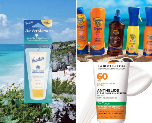 SUNSCREEN RECS cover photo collage