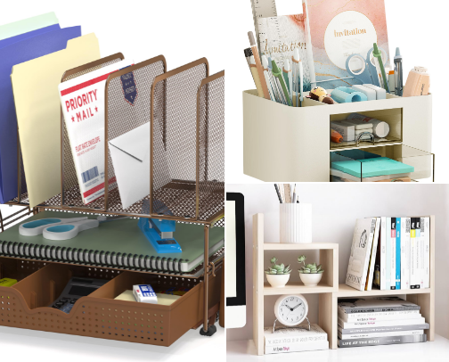 Amazon Office & Desk Organization Essentials ✨ cover photo collage