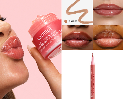 Lip products straight from heaven cover photo collage