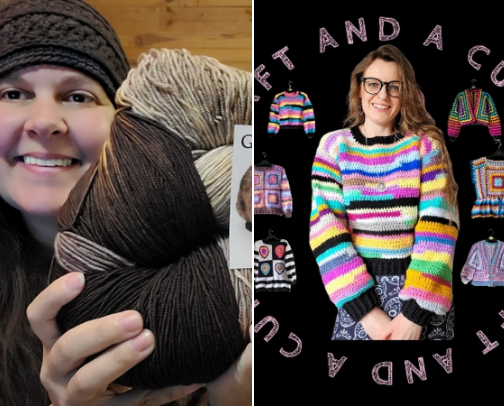 Best YouTube channels to watch if learning to crochet cover photo collage