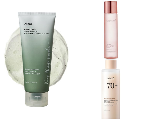 Korean Skincare I love cover photo collage