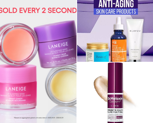 My favorite beauty recs cover photo collage