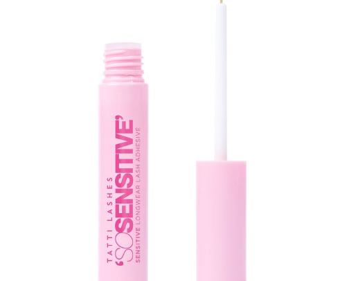 Lash glue for sensitive eyes cover photo collage