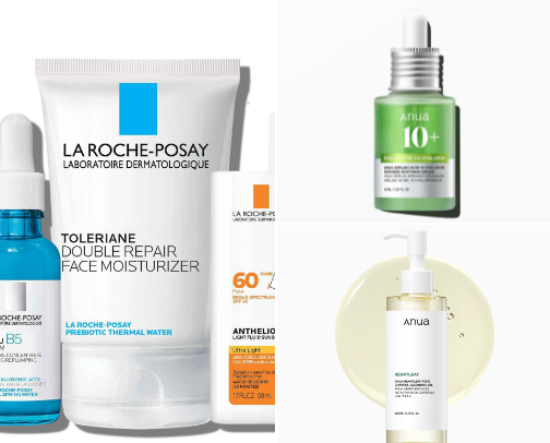 Skincare products! That changed my skin & life forever!!! Thank me later ⭐️🫶🏻💛 cover photo collage