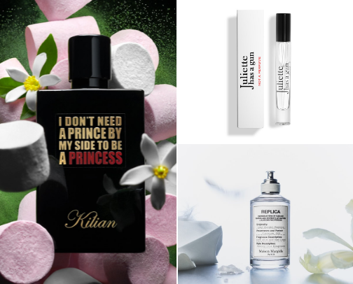 Fragrances 💕 cover photo collage