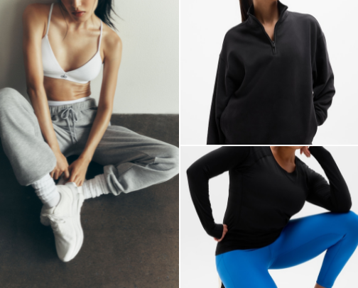Active and Fitness cover photo collage