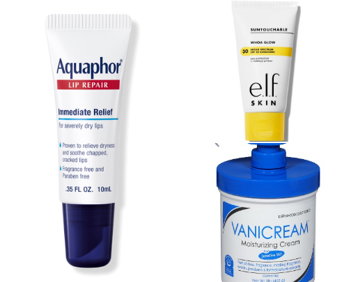 My ride-or-die skincare cover photo collage