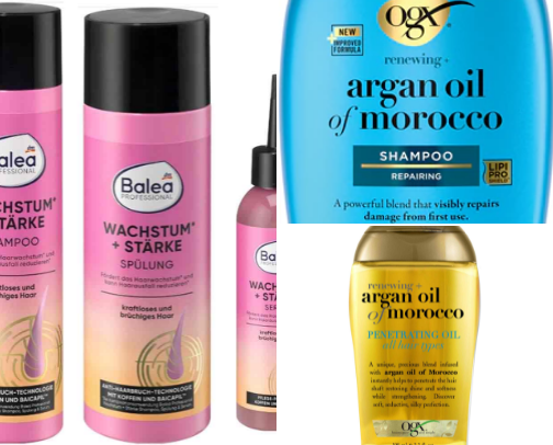 hair products - recommendations cover photo collage