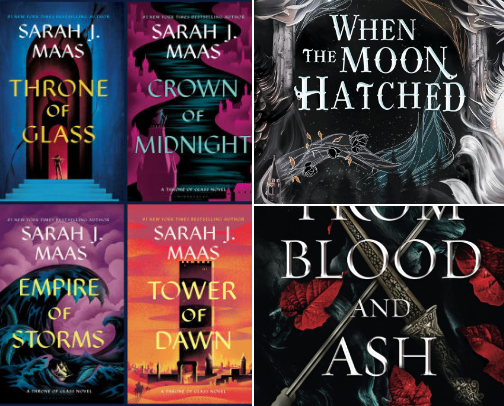 My favorite book recs cover photo collage