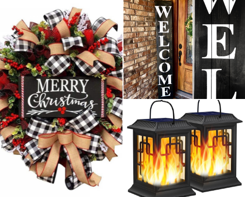 Farmhouse Christmas Decor Finds cover photo collage