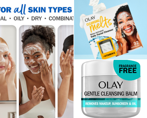 Olay favs cover photo collage