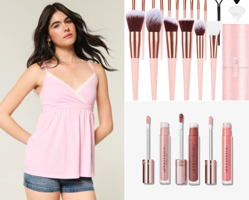 Everything Needed For a Glow Up cover photo collage