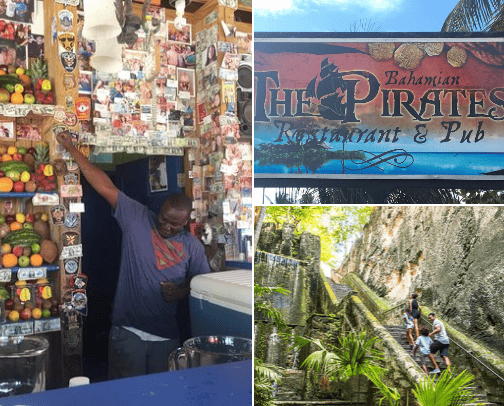 Bargains and Breathtaking Sights in Nassau, Bahamas cover photo collage