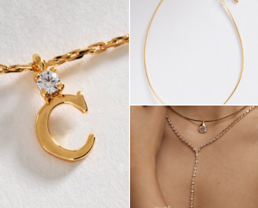 Gleam & Glow: Jewelry Favorites cover photo collage