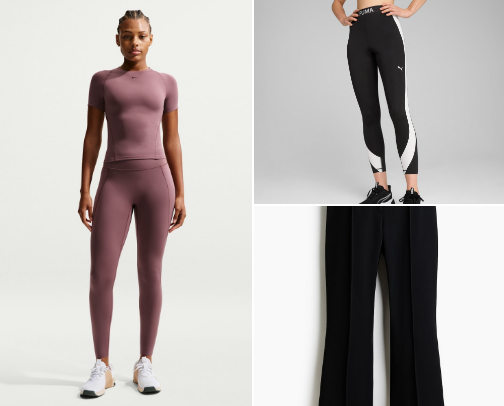My fav leggings cover photo collage