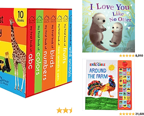 Books for Children cover photo collage