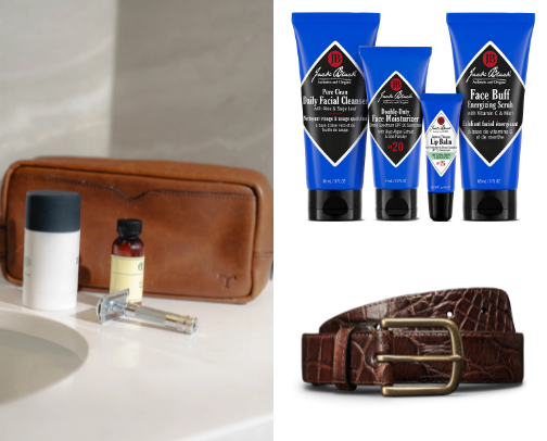 Men’s Gift Guide cover photo collage