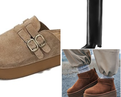 Women’s fall shoes that I have my eye on cover photo collage