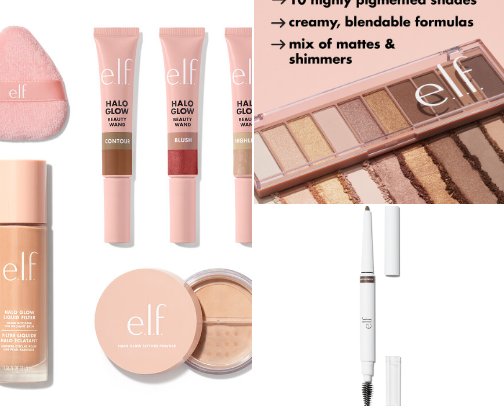 Affordable glam - cover photo collage