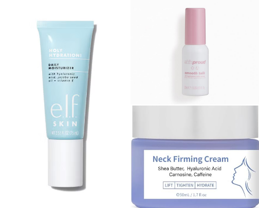 Skincare must haves for my dry skin girlies. cover photo collage