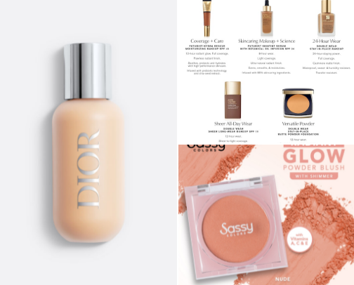 My favorite beauty recs cover photo collage