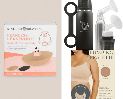Breastfeeding / Pumping cover photo collage