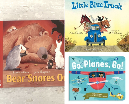 Board/Picture Books for Young Kids cover photo collage