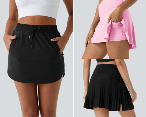 Ultimate golf girl outfits and necessities cover photo collage