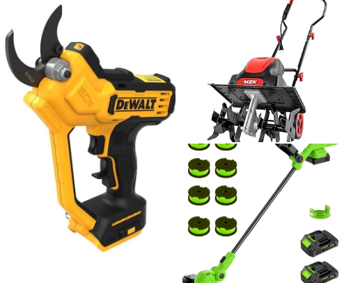 Yard Tools that make the job easier cover photo collage