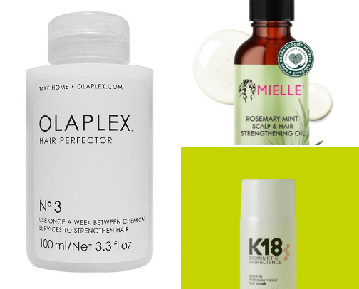 Hair Goals: Essentials for Shiny & Healthy Hair cover photo collage