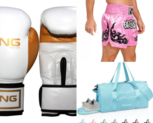 best kickboxing gear cover photo collage