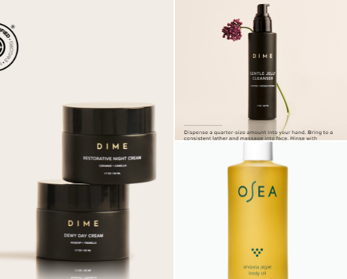 Beauty faves cover photo collage