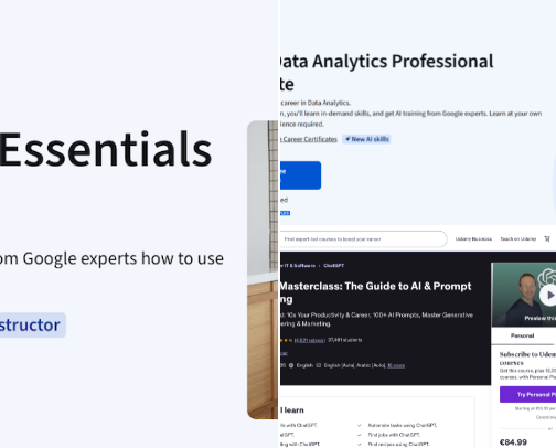 Best Coursera Courses for Career Growth cover photo collage