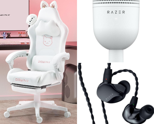 🎮My Gaming Setup: Essentials + Future Upgrades cover photo collage