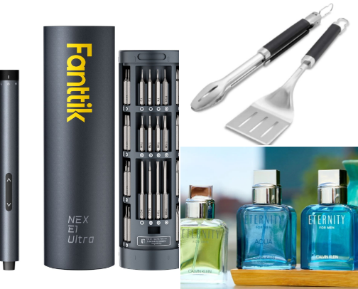 Christmas gifts for Dads cover photo collage