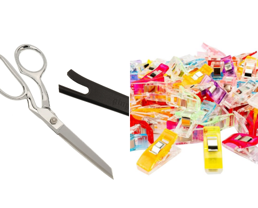 my favorite sewing essentials (for a beginner-ish) cover photo collage