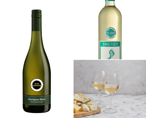 Types of white wine 🍷 cover photo collage
