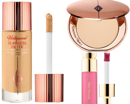 Charlotte Tilbury cover photo collage