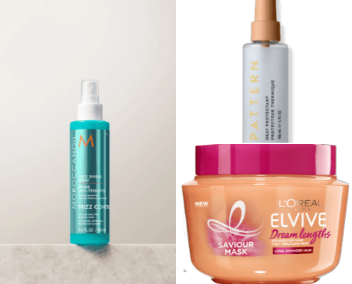 Hair care + tips cover photo collage