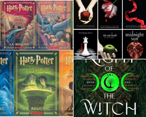 Books 🩷 cover photo collage