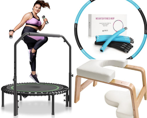 Make exercising at home fun cover photo collage